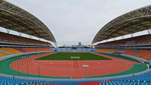 嘉兴市体育中心Main Stadium——获得China田径协会一类场地认证